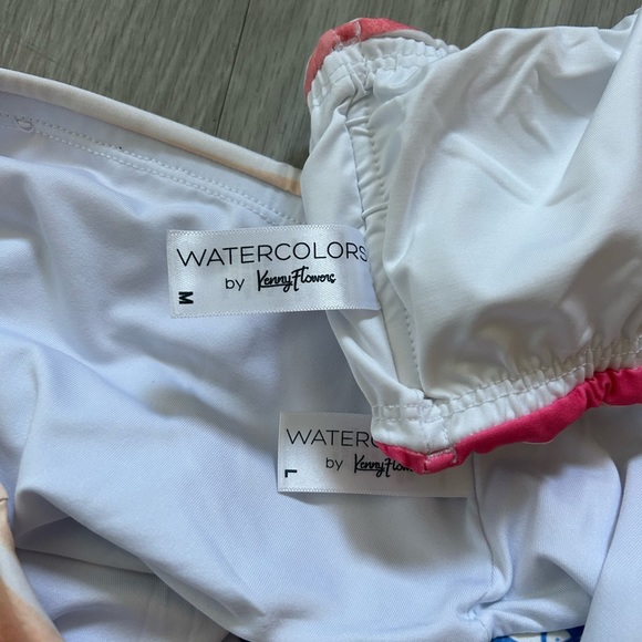 🆕 Kenny Flowers Bikini Palmilla - Bandeau Top - HIGH WAIST Bottoms 🆕 - Picture 9 of 11